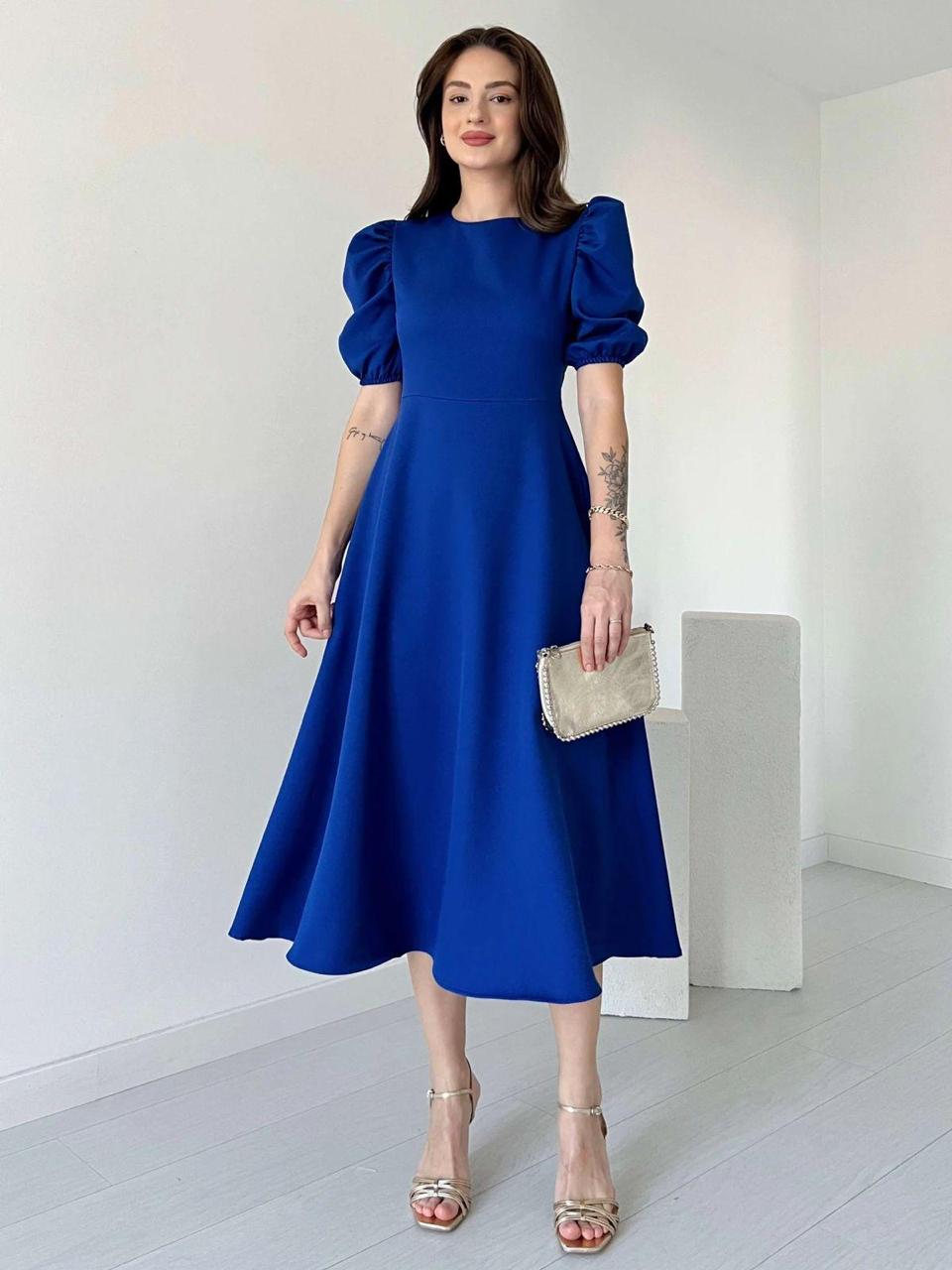 Balloon Georgette Maxi Dress - Image 13