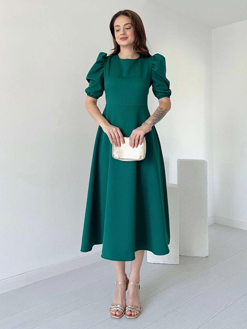 Balloon Georgette Maxi Dress - Image 7