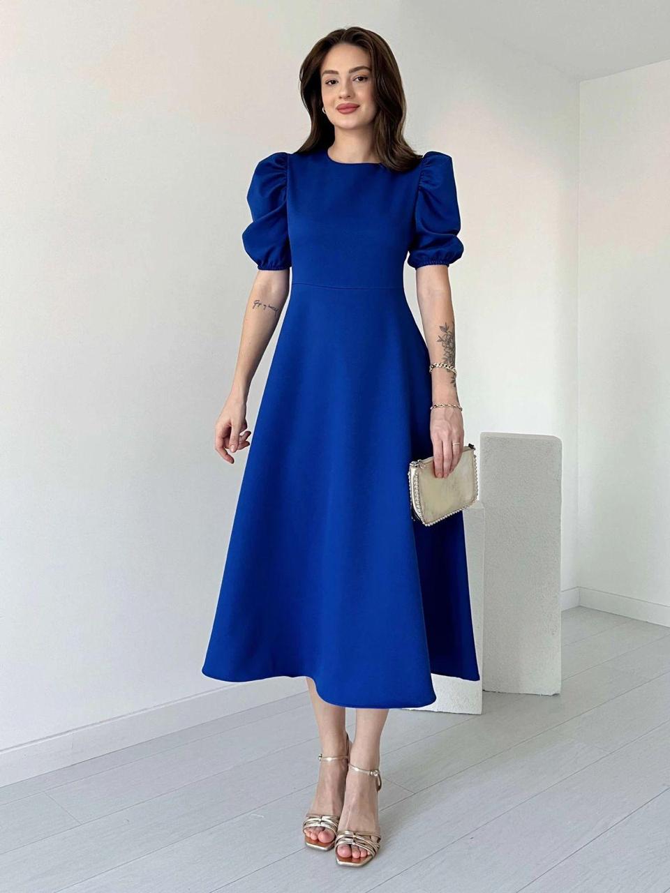 Balloon Georgette Maxi Dress - Image 15