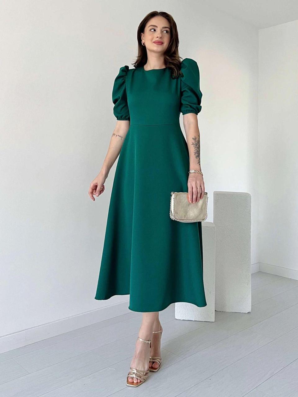 Balloon Georgette Maxi Dress - Image 11