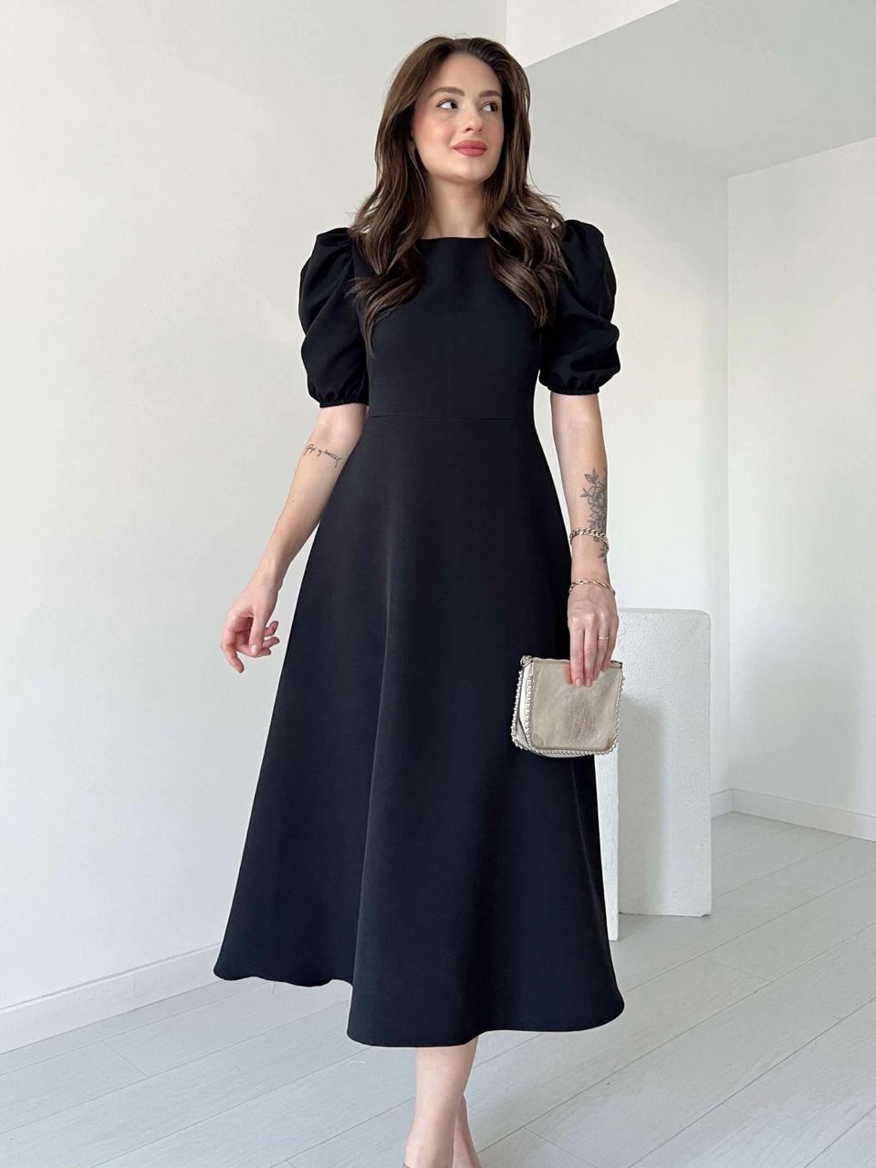 Balloon Georgette Maxi Dress - Image 4
