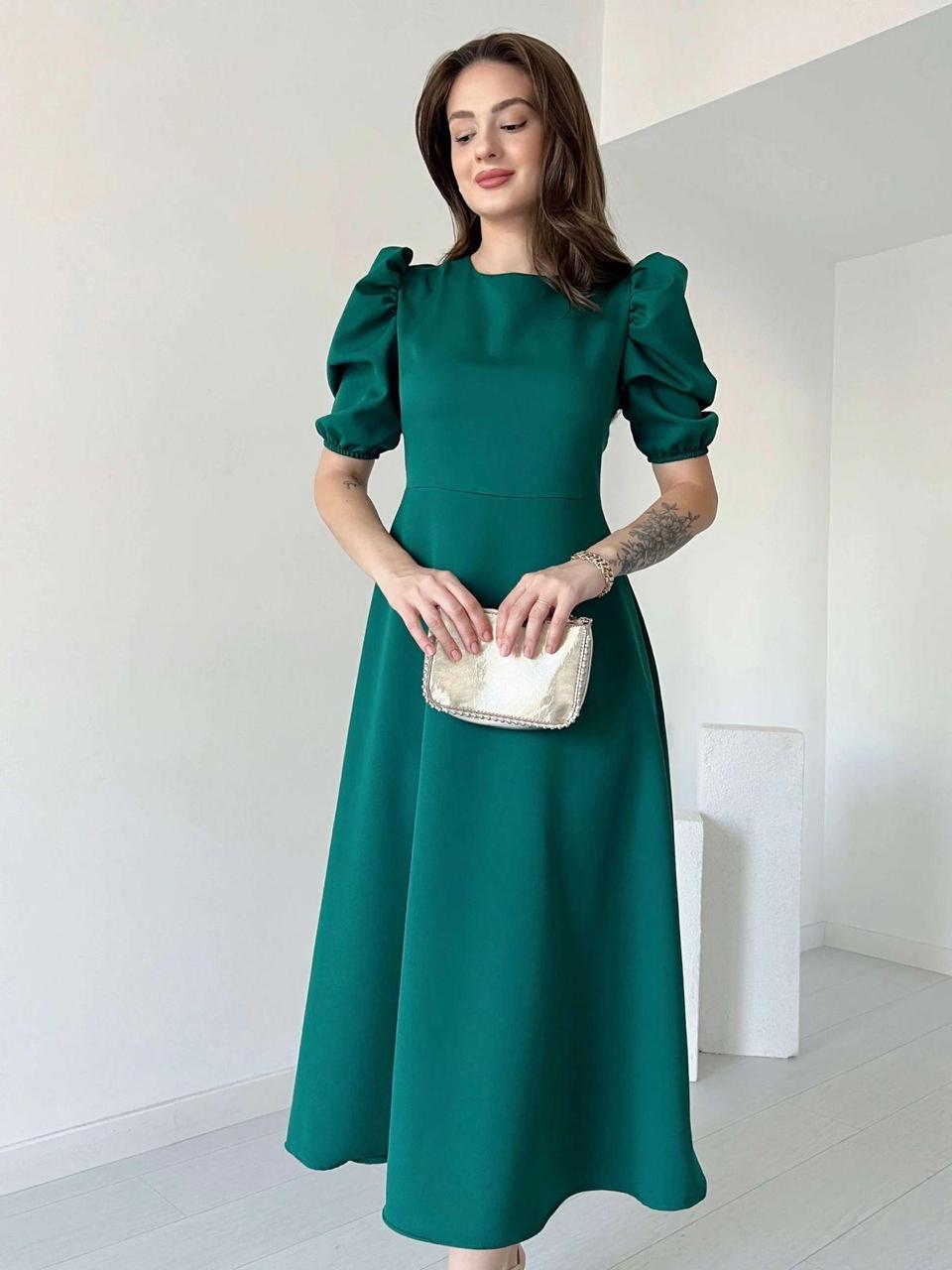 Balloon Georgette Maxi Dress - Image 8
