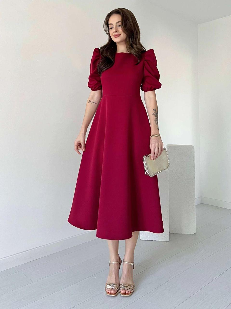 Balloon Georgette Maxi Dress - Image 18