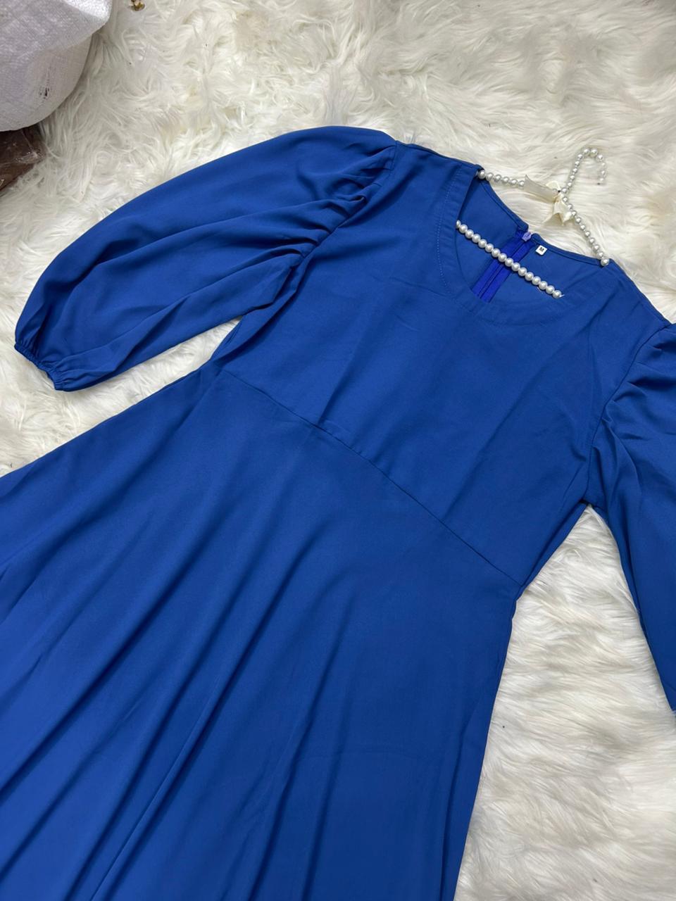 Balloon Georgette Maxi Dress - Image 17