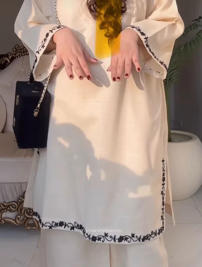 Soft Grace 2PC Cotton Dress For Women - Image 5