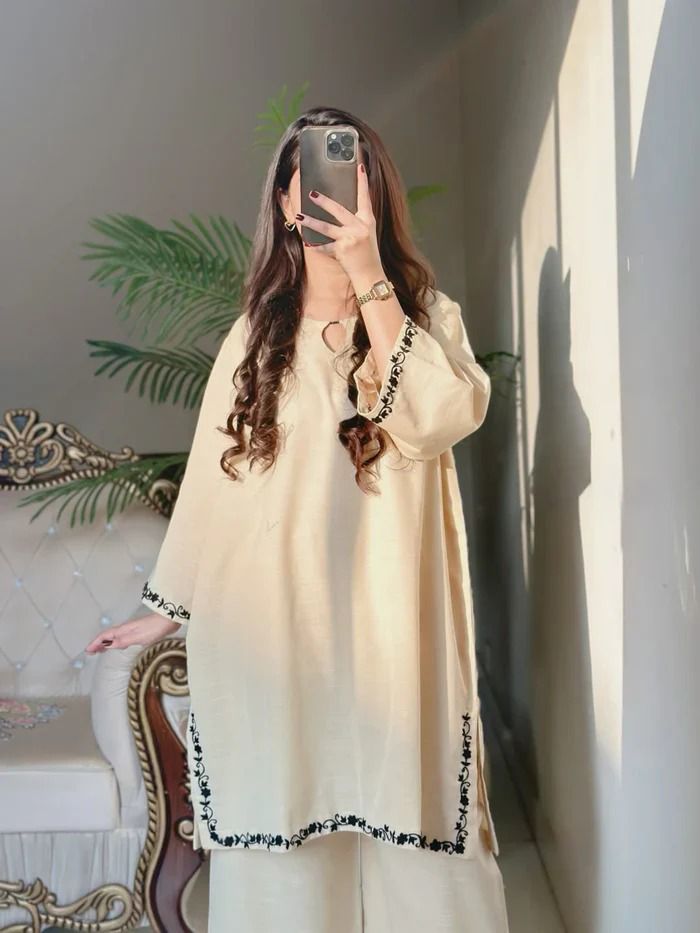 Soft Grace 2PC Cotton Dress For Women - Image 4
